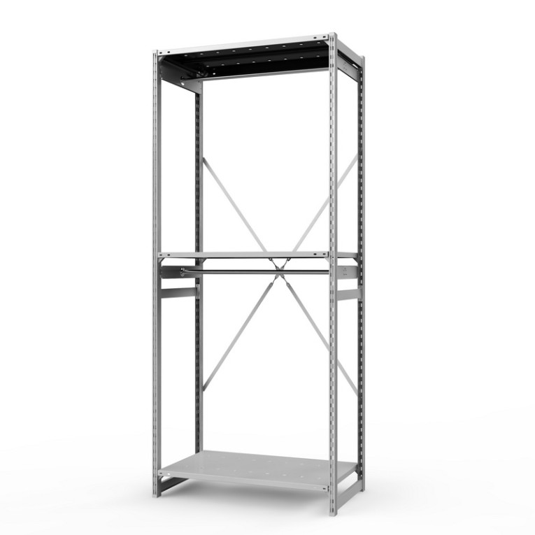 Стеллаж металлический ТСУ Универсал, 2500х1060х500 мм.Штанги: 2шт. Полки: металл усил. перф. 3 шт. купить в Североморске