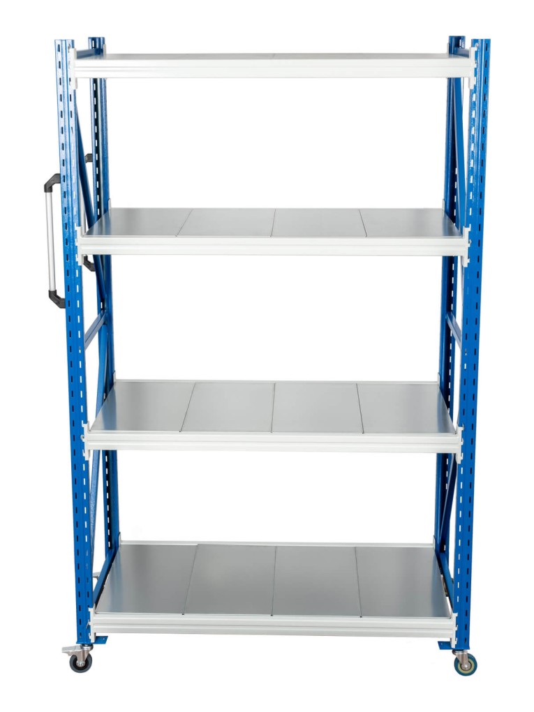 Стеллаж мобильный БиКом СТ-4 300x210x50 4 полки купить в Североморске Стеллаж мобильный БиКом СТ-4 300x210x50 4 полки купить в Североморске