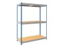 Стеллаж Практик SB 250х152х61 3 полки (фанера)