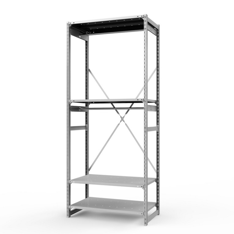 Стеллаж металлический ТСУ Универсал, 2500х1060х600 мм.Штанги: 2шт. Полки: металл усил. перф. 4 шт. купить в Североморске Стеллаж металлический ТСУ Универсал, 2500х1060х600 мм.Штанги: 2шт. Полки: металл усил. перф. 4 шт. купить в Североморске